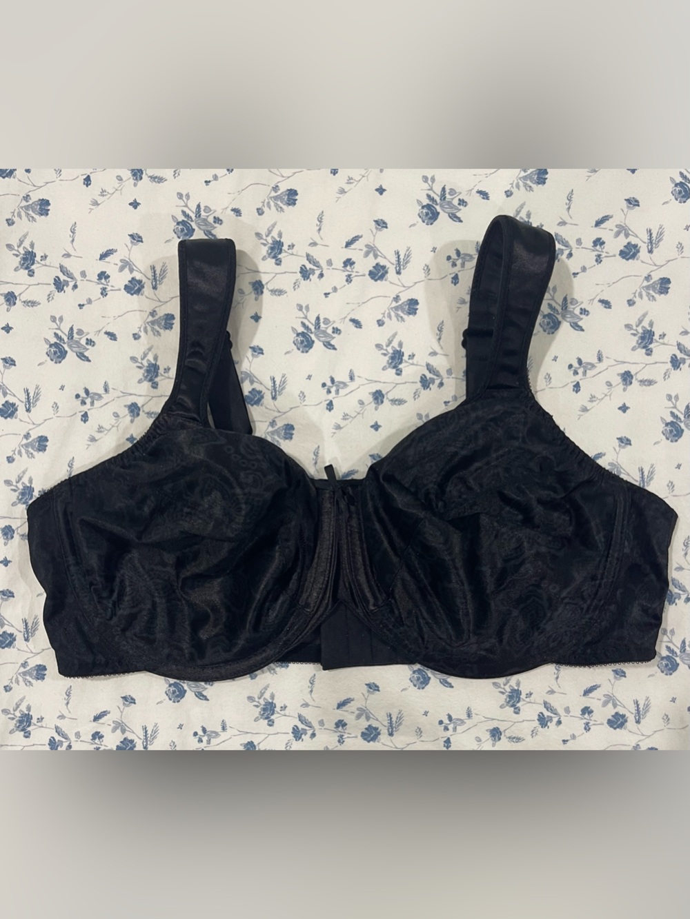 Bali Black Full Coverage Underwire Bra